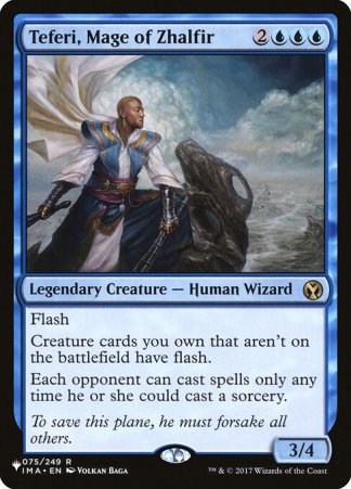 Teferi,   Mage of Zhalfir