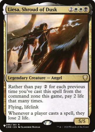 Liesa,   Shroud of Dusk