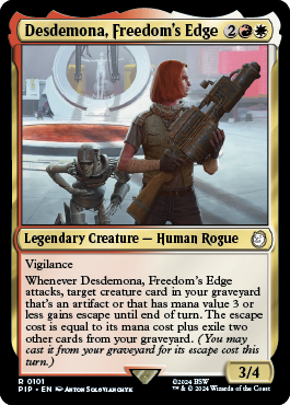 Desdemona,   Freedom's Edge