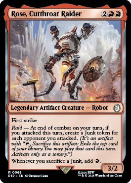 Rose,   Cutthroat Raider