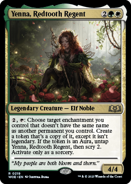 Yenna,   Redtooth Regent