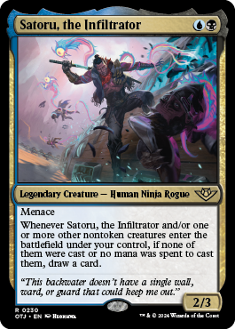 Satoru,   the Infiltrator