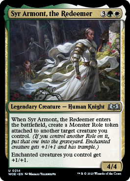 Syr Armont,   The Redeemer