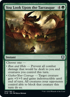 You Look Upon The Tarrasque