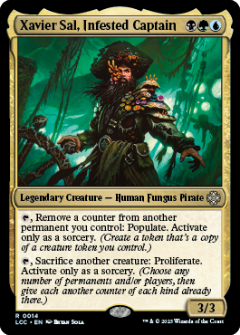 Xavier Sal,   Infested Captain