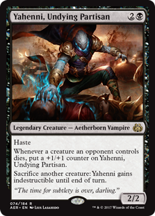 Yahenni,   Undying Partisan