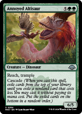 Annoyed Altisaur