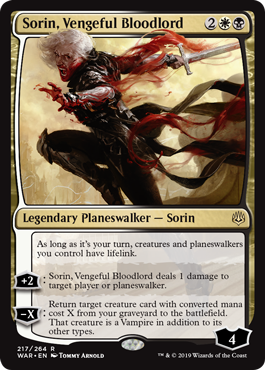 Sorin,   Vengeful Bloodlord
