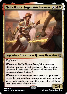 Nelly Borca,   Impulsive Accuser