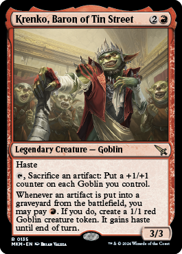 Krenko,   Baron of Tin Street