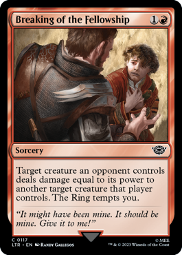 Breaking of the Fellowship