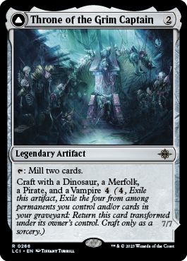 Throne of the Grim Captain // The Grim Captain