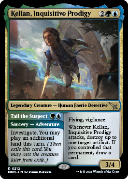 Kellan, Inquisitive Prodigy // Tail the Suspect