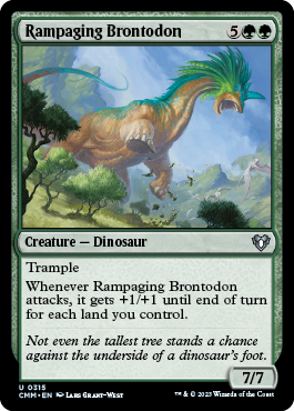 Rampaging Brontodon