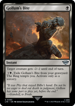 Gollum's Bite
