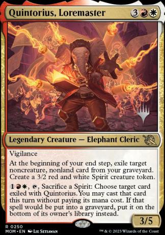 Quintorius, Loremaster