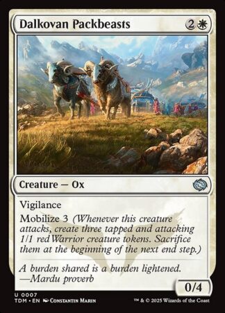 Dalkovan Packbeasts