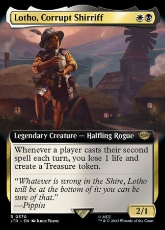 Lotho,  Corrupt Shirriff