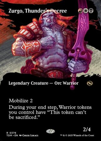 Zurgo,  Thunder's Decree