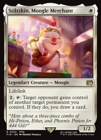 Stiltzkin,  Moogle Merchant