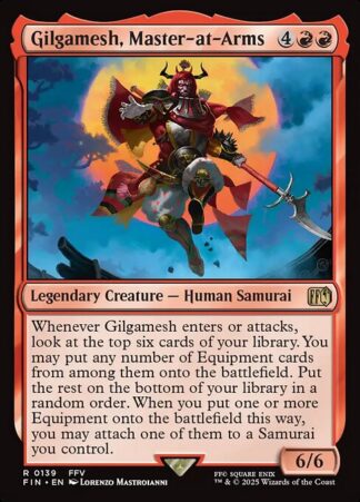 Gilgamesh,  Master-at-Arms