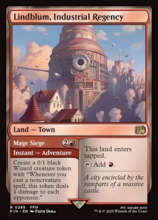 Lindblum,  Industrial Regency // Mage Siege