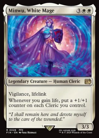 Minwu,  White Mage