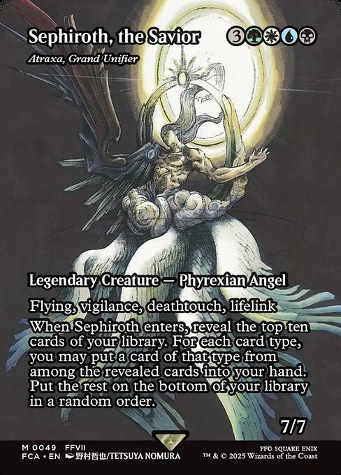 Sephiroth, the Savior // Atraxa, Grand Unifier