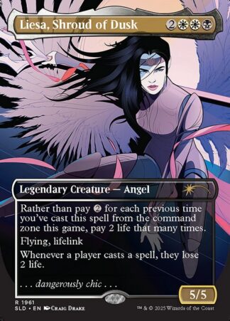 Liesa,  Shroud of Dusk (foil)