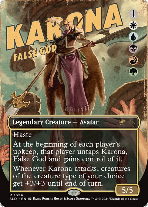 Karona, False God (foil)