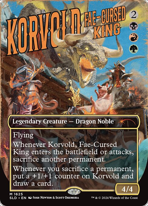 Korvold, Fae-Cursed King (foil)