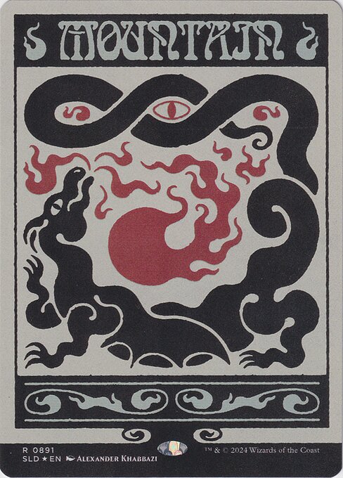 Mountain (Rainbow Foil)