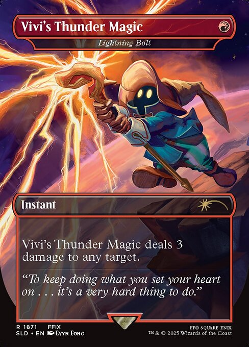 Vivi's Thunder Magic // Lightning Bolt