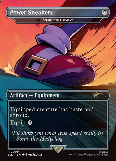 Power Sneakers // Lightning Greaves