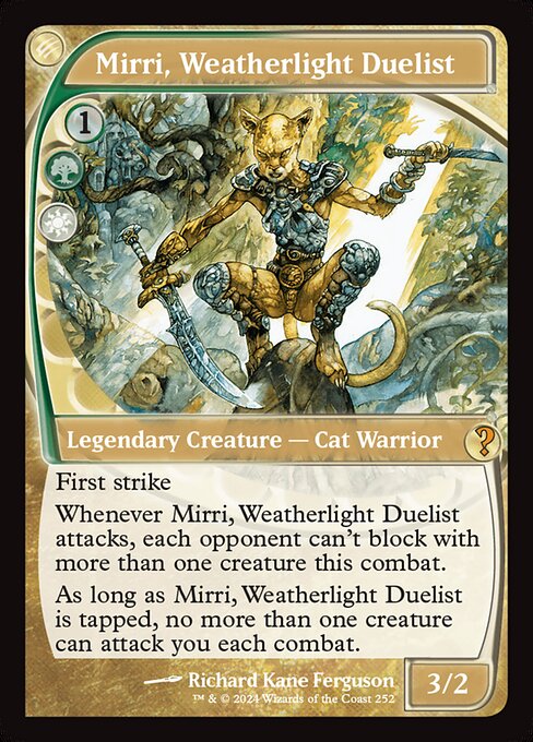 Mirri, Weatherlight Duelist (future sight) (foil)