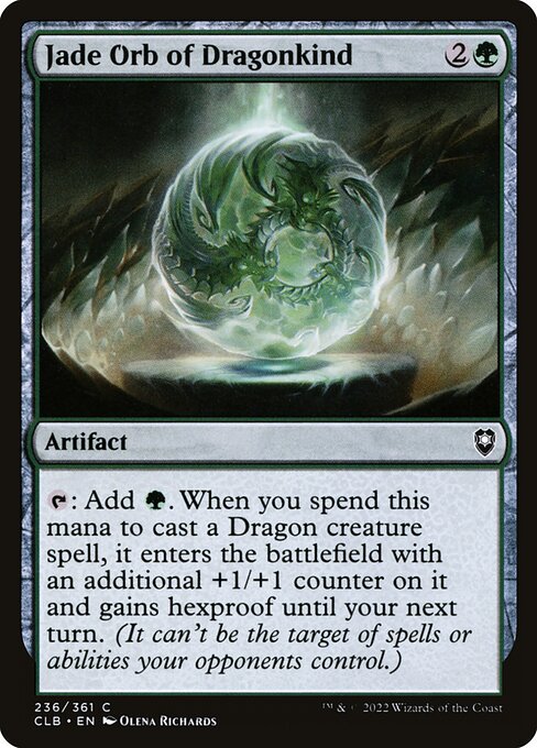 Jade Orb of Dragonkind (foil)