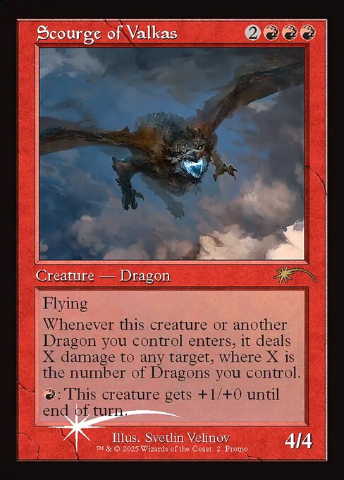 Scourge of Valkas (foil)