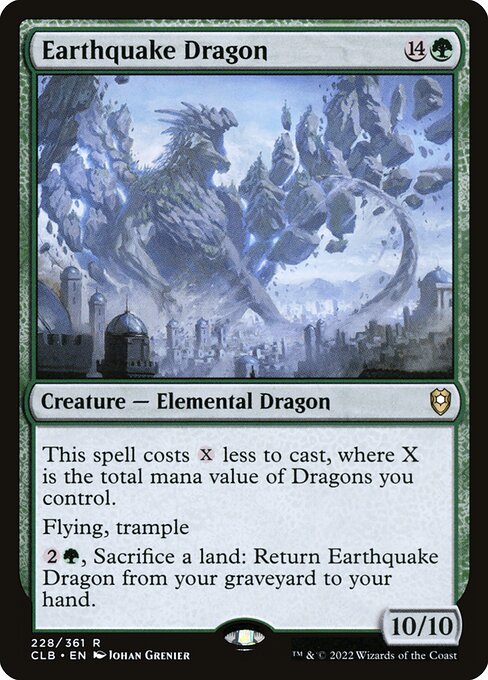 Earthquake Dragon (foil)