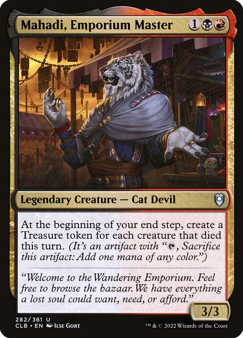 Mahadi, Emporium Master (foil)