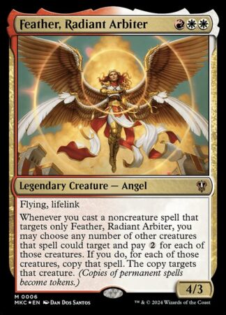 Feather, Radiant Arbiter (foil)