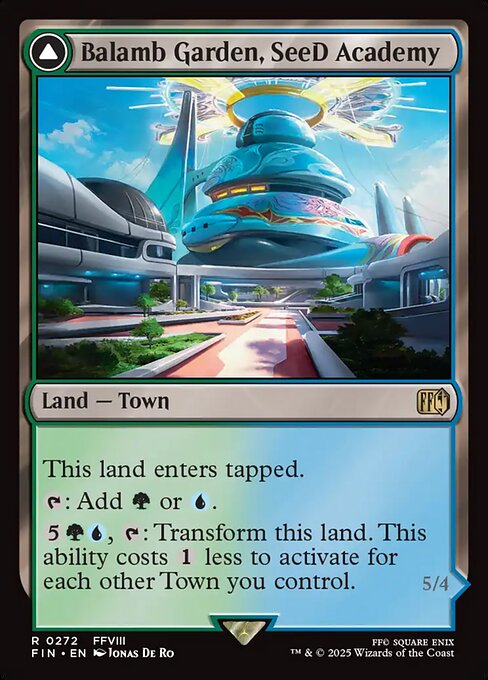 Balamb Garden, SeeD Academy // Balamb Garden, Airborne (foil)