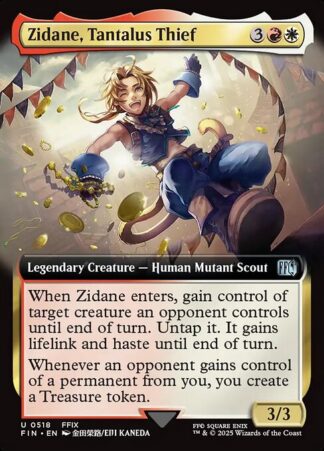 Zidane,  Tantalus Thief