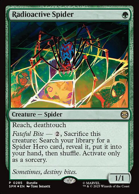Radioactive Spider (foil)