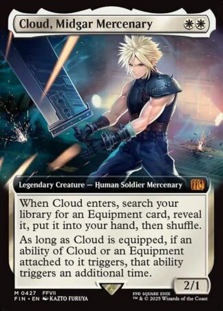 Cloud,  Midgar Mercenary