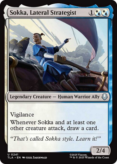 Sokka, Lateral Strategist (foil)