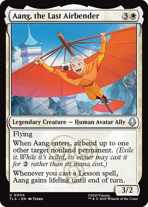 Aang, the Last Airbender (foil)