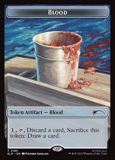 Blood (Rainbow foil)