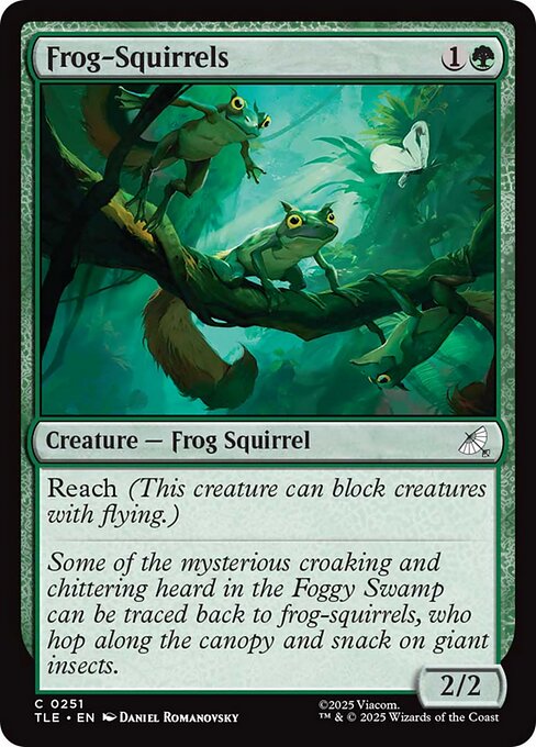 Frog-Squirrels (foil)