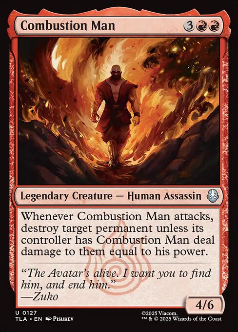 Combustion Man (foil)
