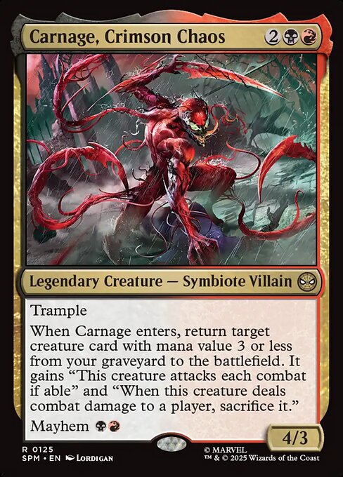 Carnage, Crimson Chaos (foil)